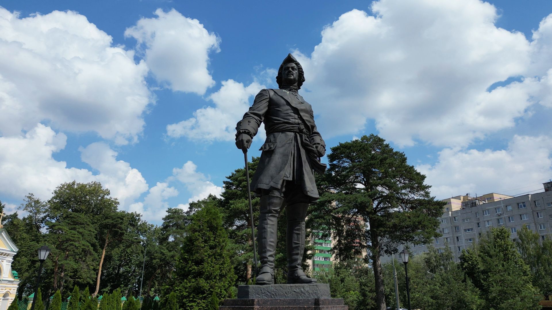 видео с коптера, лосино-петровский, города, история,