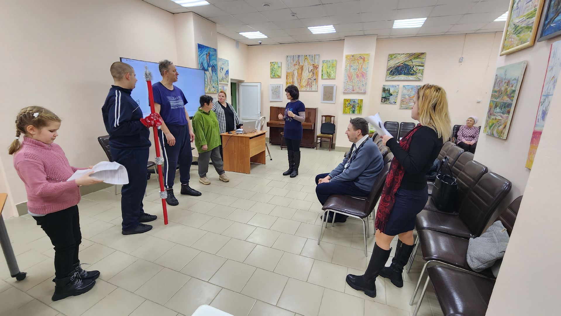 актеры жизни, инклюзивный театр, протвино, библиотека, ОВЗ,