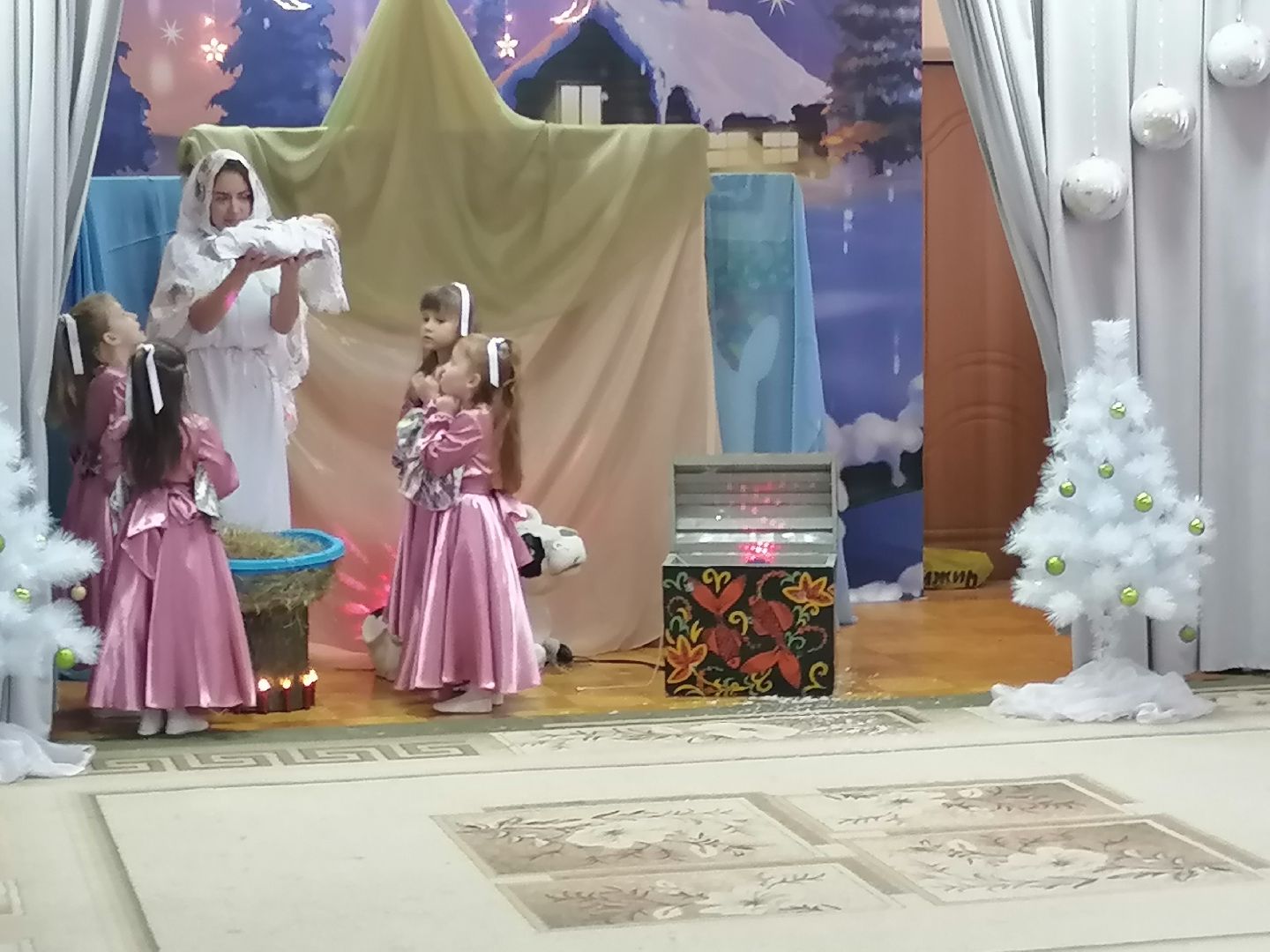 детский фестиваль, рождество,