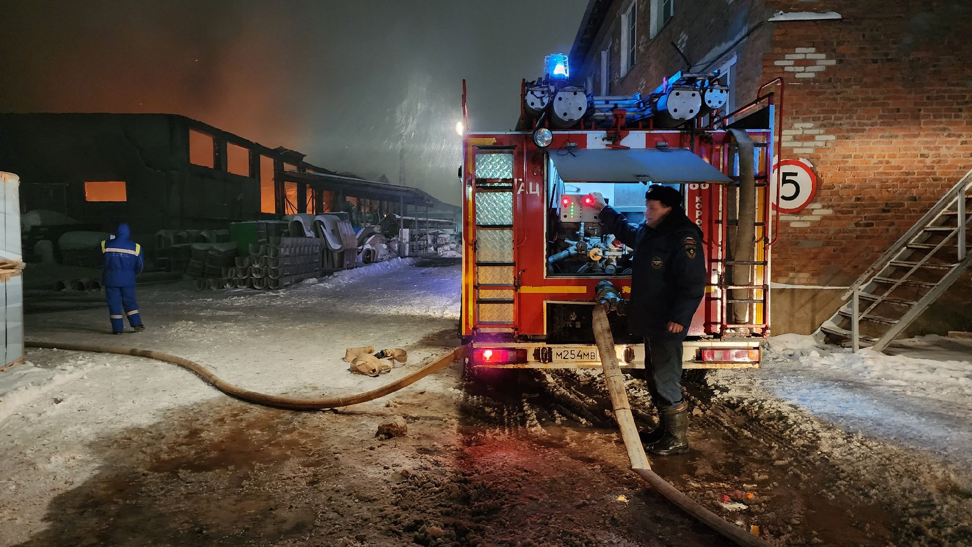 Подмосковье, Ивантеевка, ЧП, Пожар,