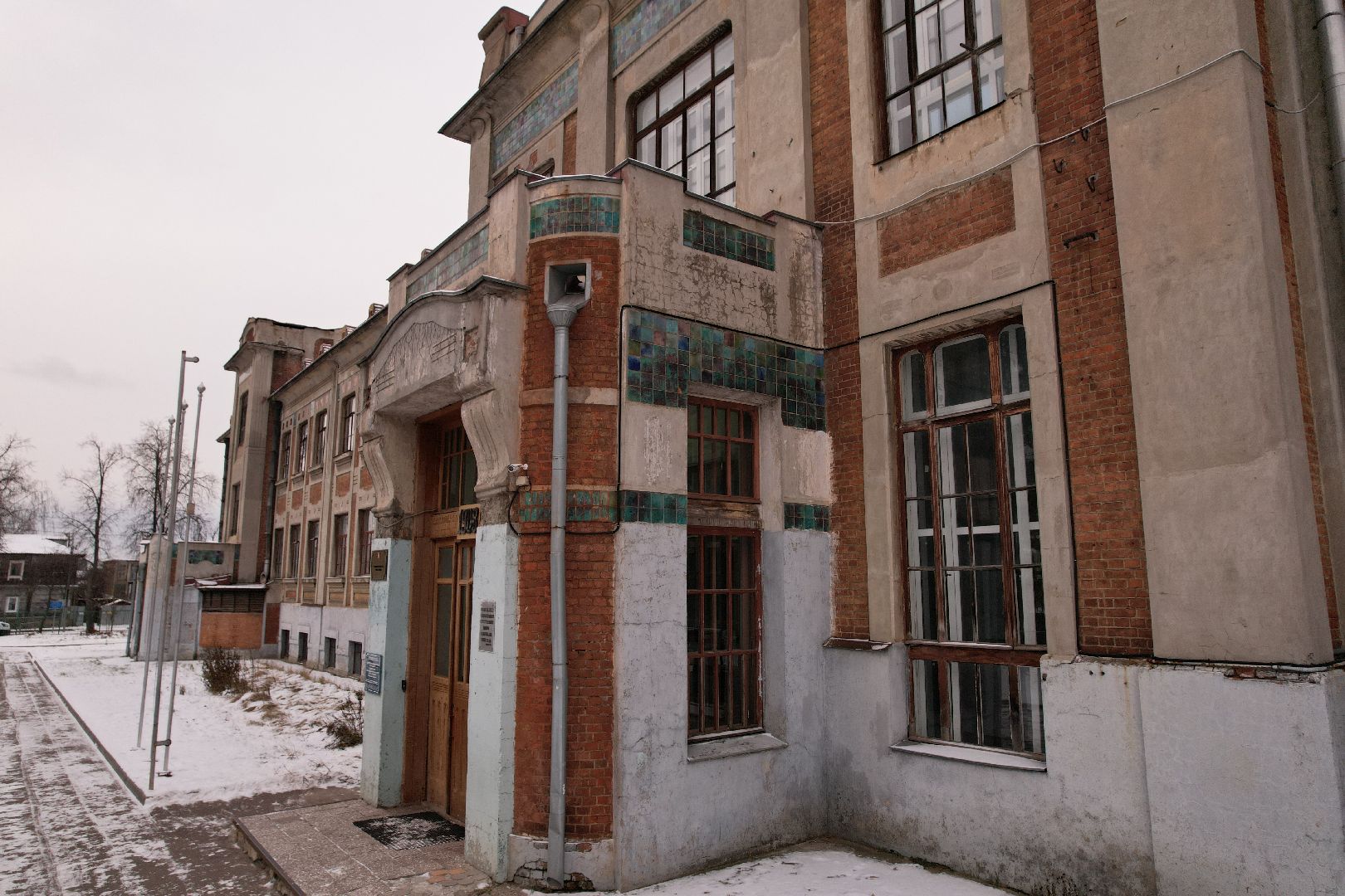 видео с коптера, школа, фильм,