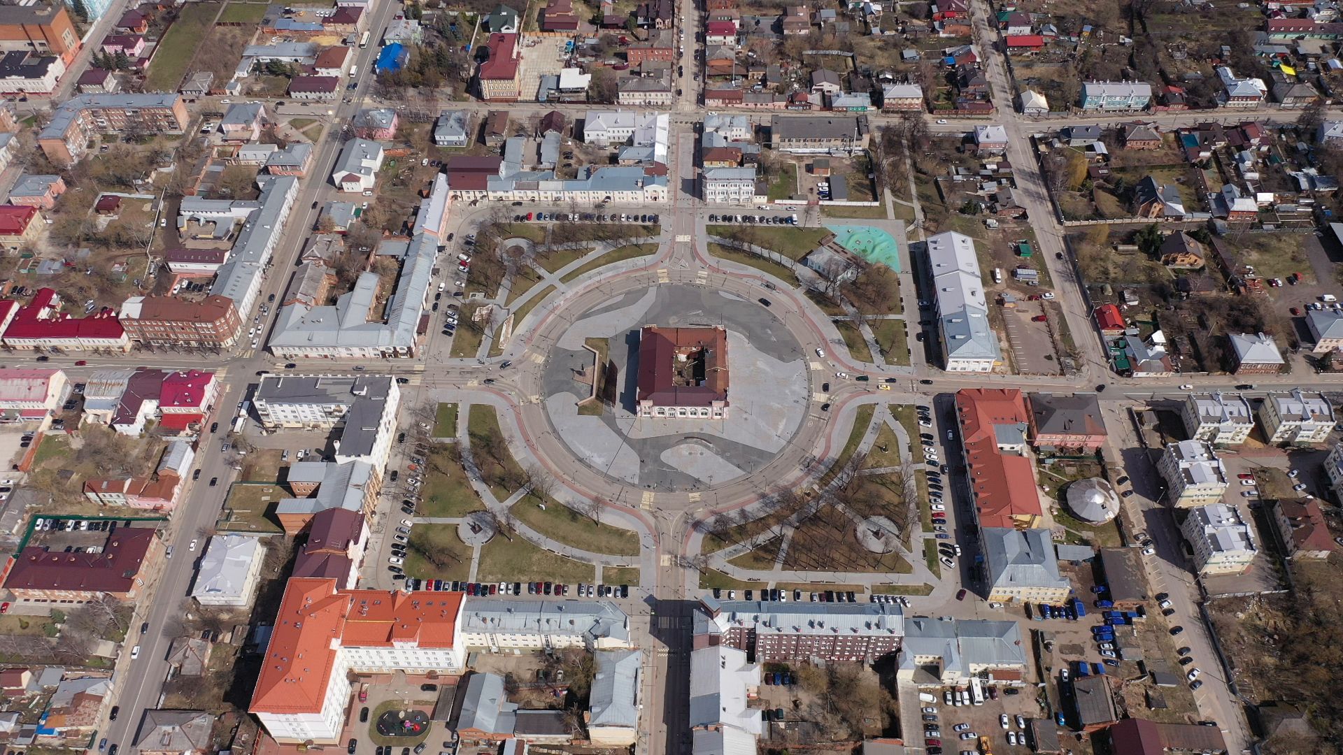 видео с коптера, серпухов, архитектура, города,