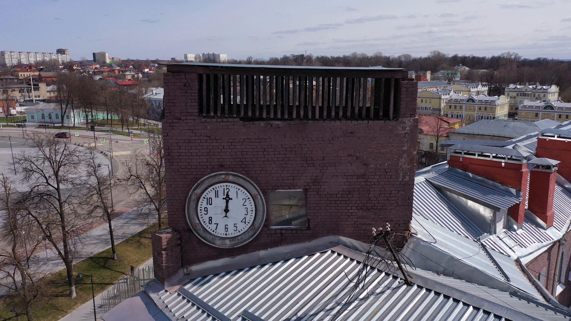 видео с коптера, серпухов, архитектура, города,