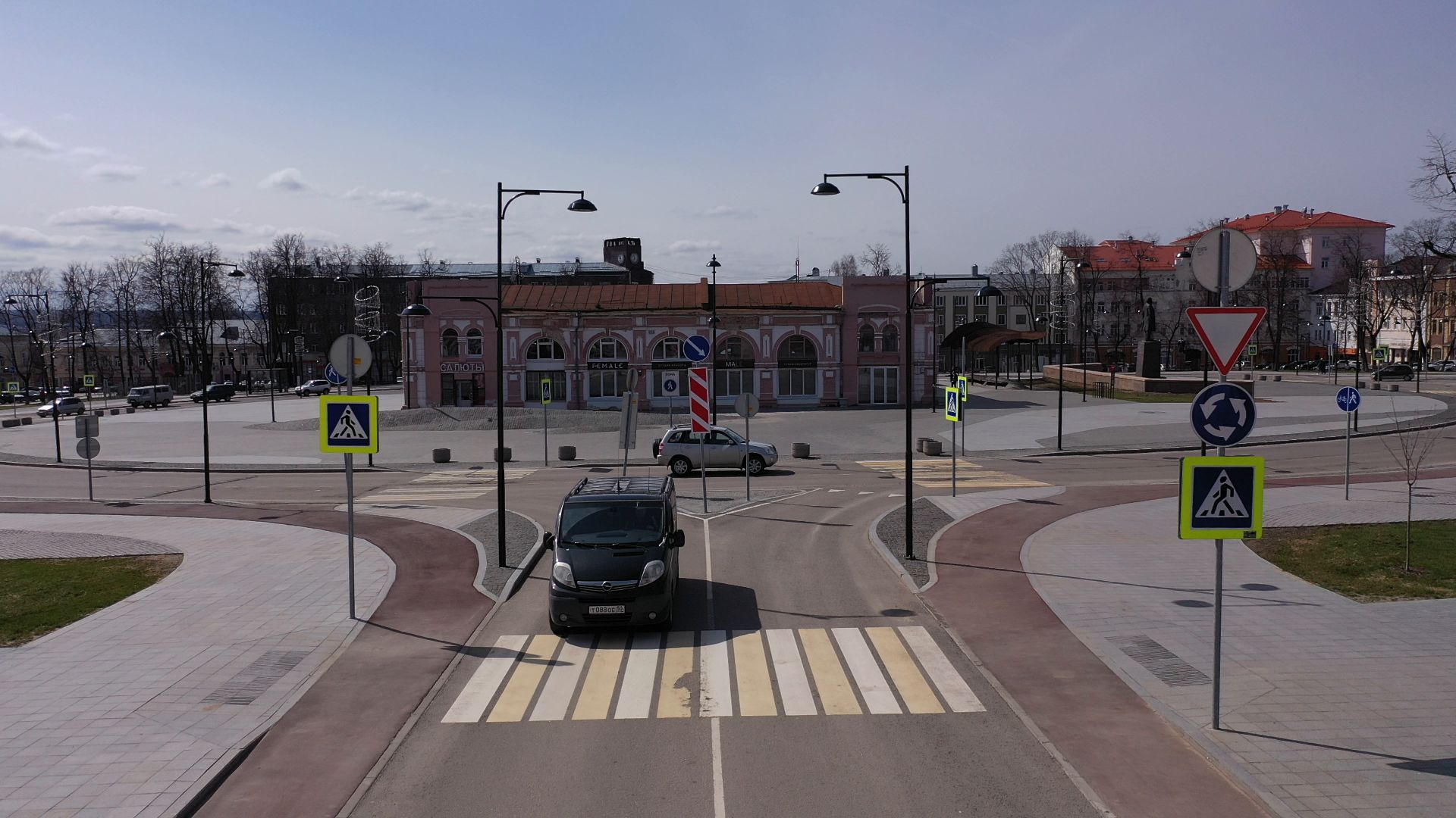 видео с коптера, серпухов, архитектура, города,