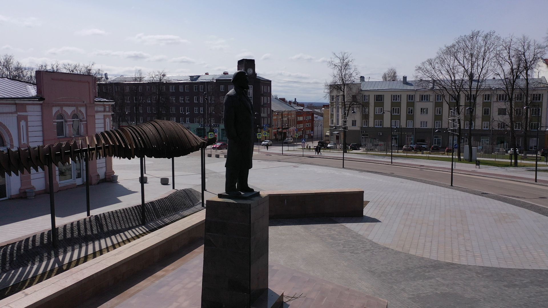 видео с коптера, серпухов, архитектура, города,