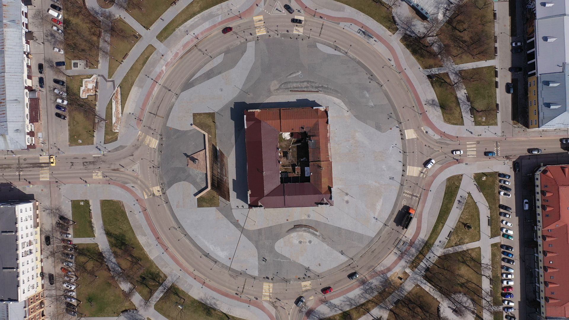 видео с коптера, серпухов, архитектура, города,