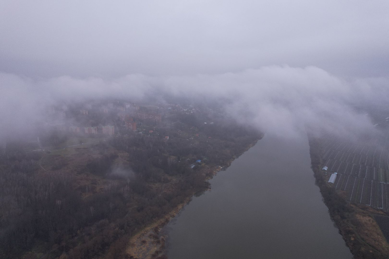пущино, видео с коптера, благоустройство,