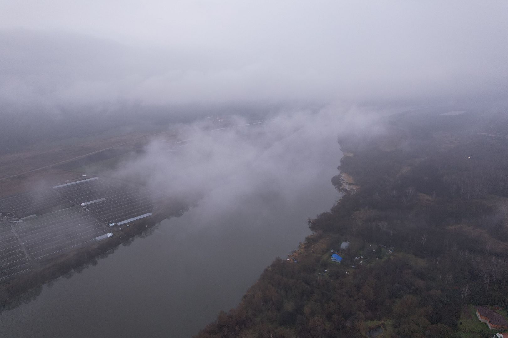 пущино, видео с коптера, благоустройство,