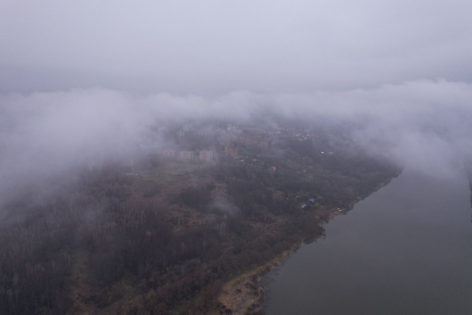 пущино, видео с коптера, благоустройство,