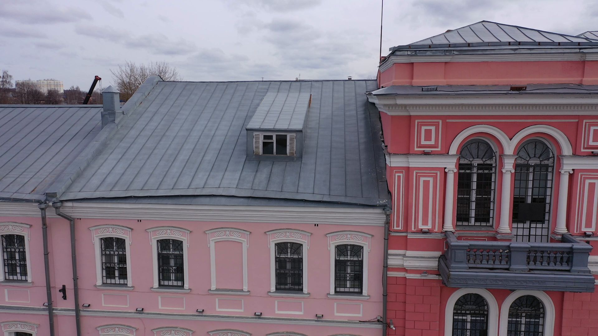 видео с коптера, серпухов, музей, культура,