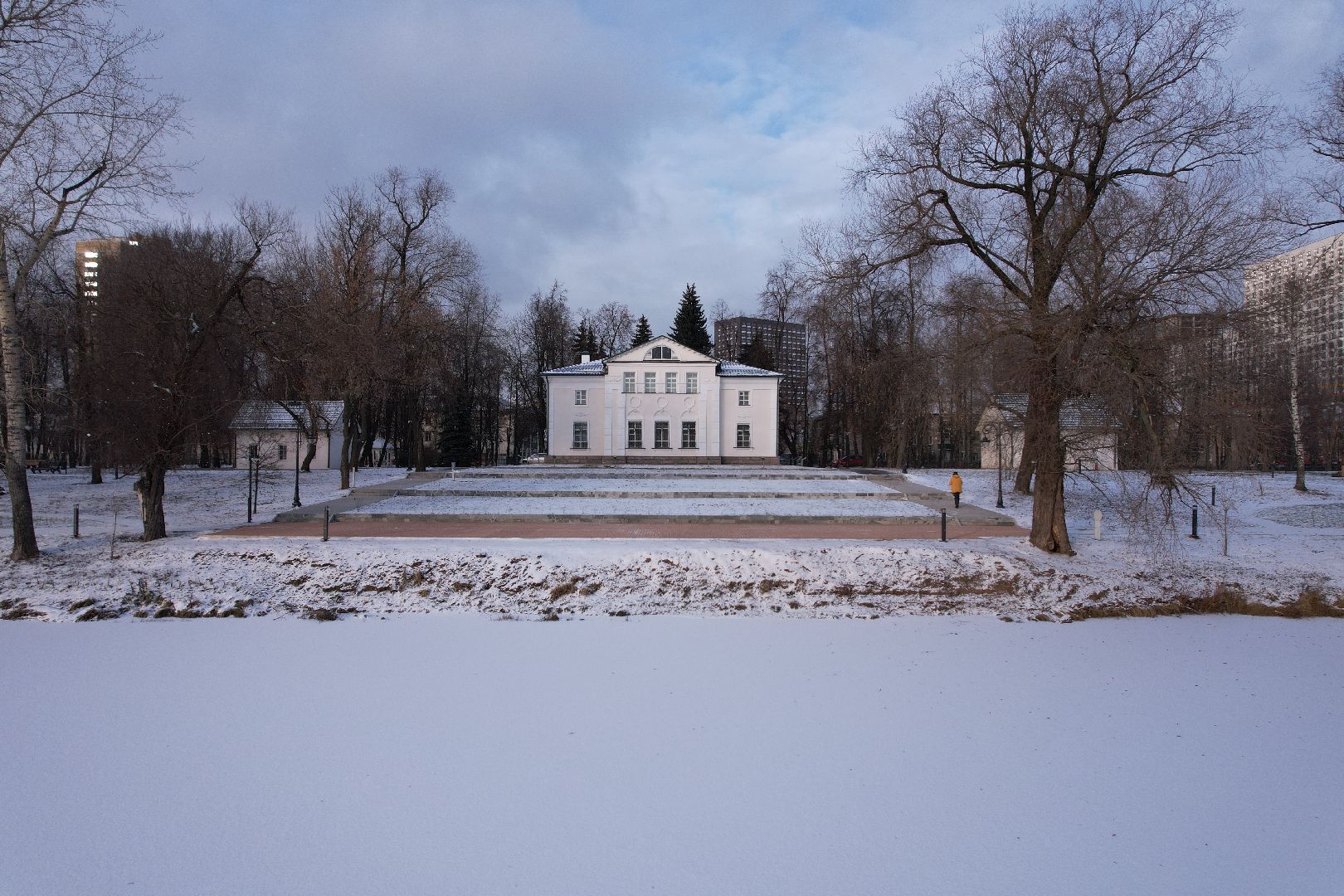 видео с коптера, белая дача, котельники,