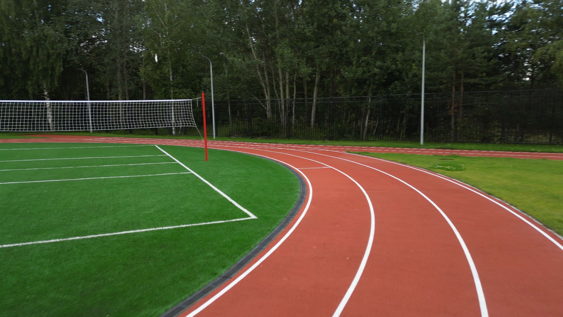 черноголовка, школа, строительство, видео с коптера,