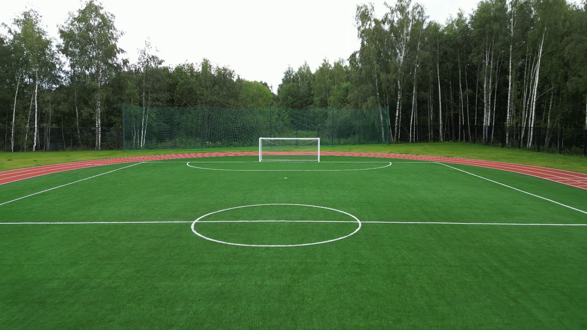 черноголовка, школа, строительство, видео с коптера,