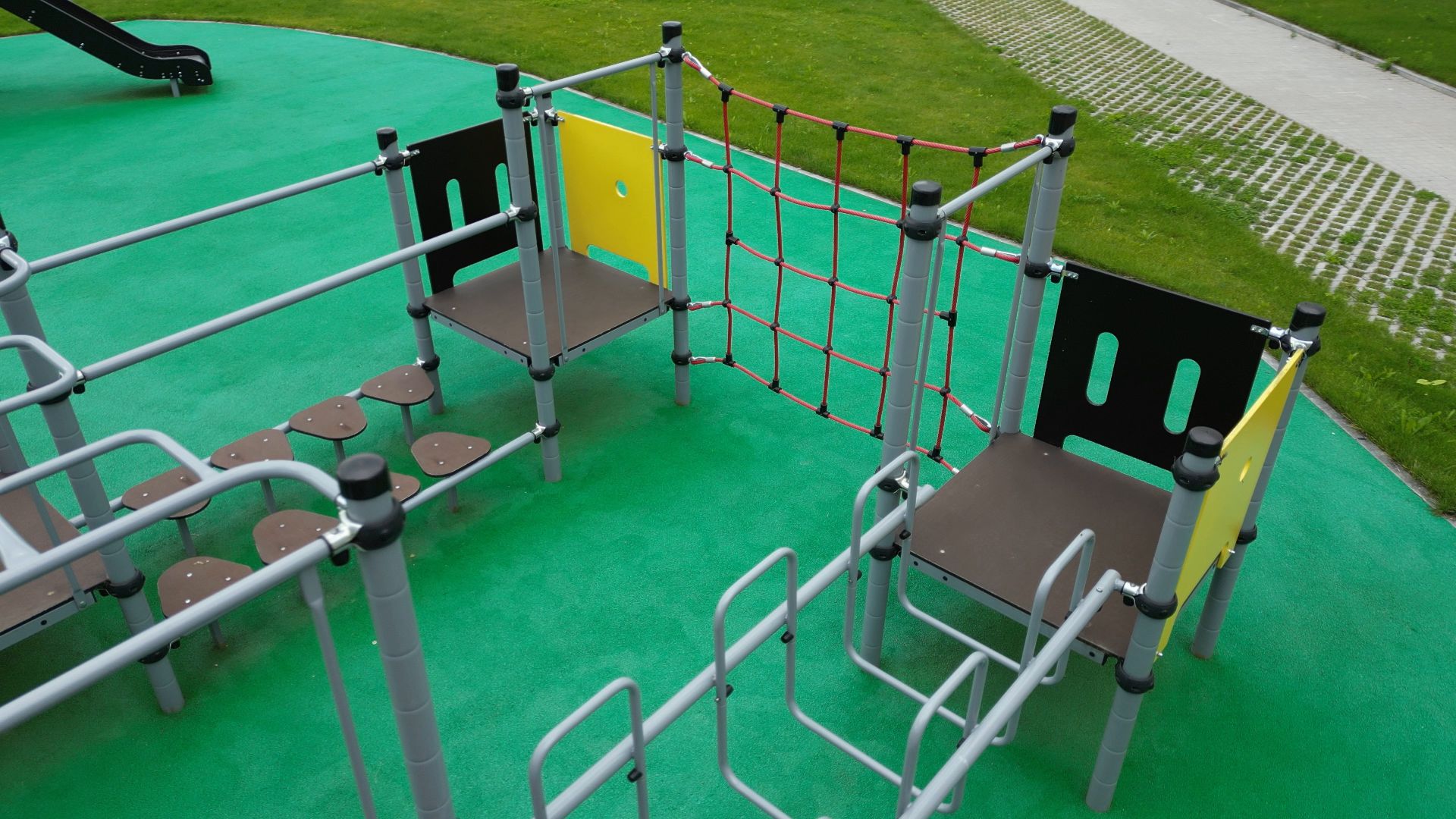 черноголовка, школа, строительство, видео с коптера,