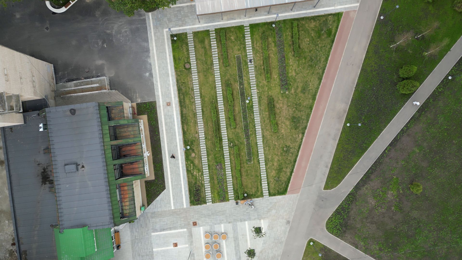 видео с коптера, черноголовка, благоустройство,