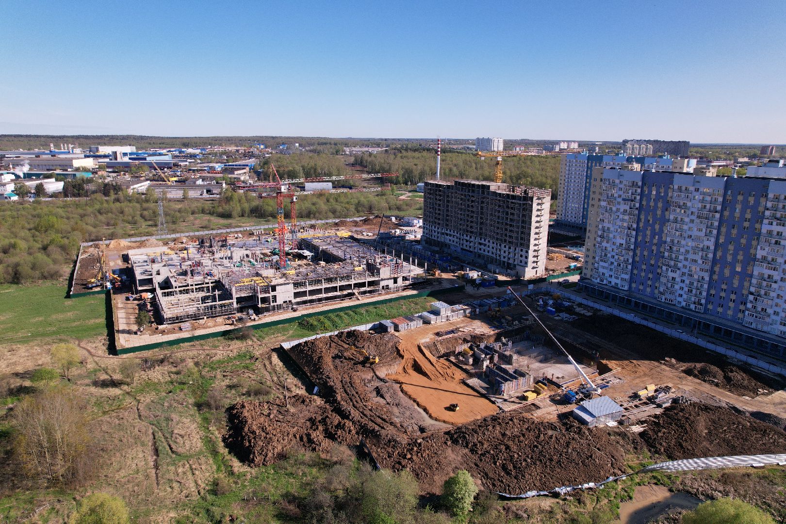 видео с коптера,