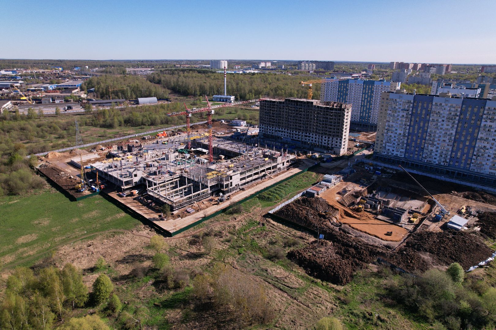 видео с коптера,