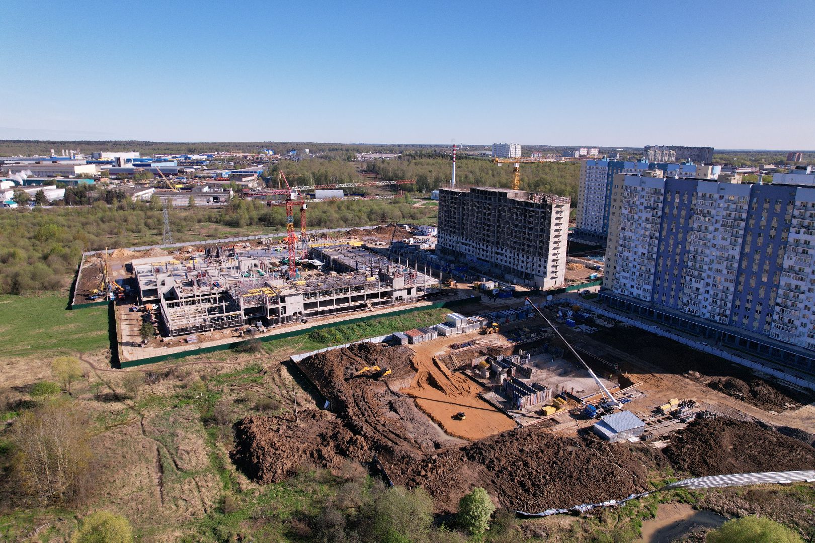 видео с коптера,