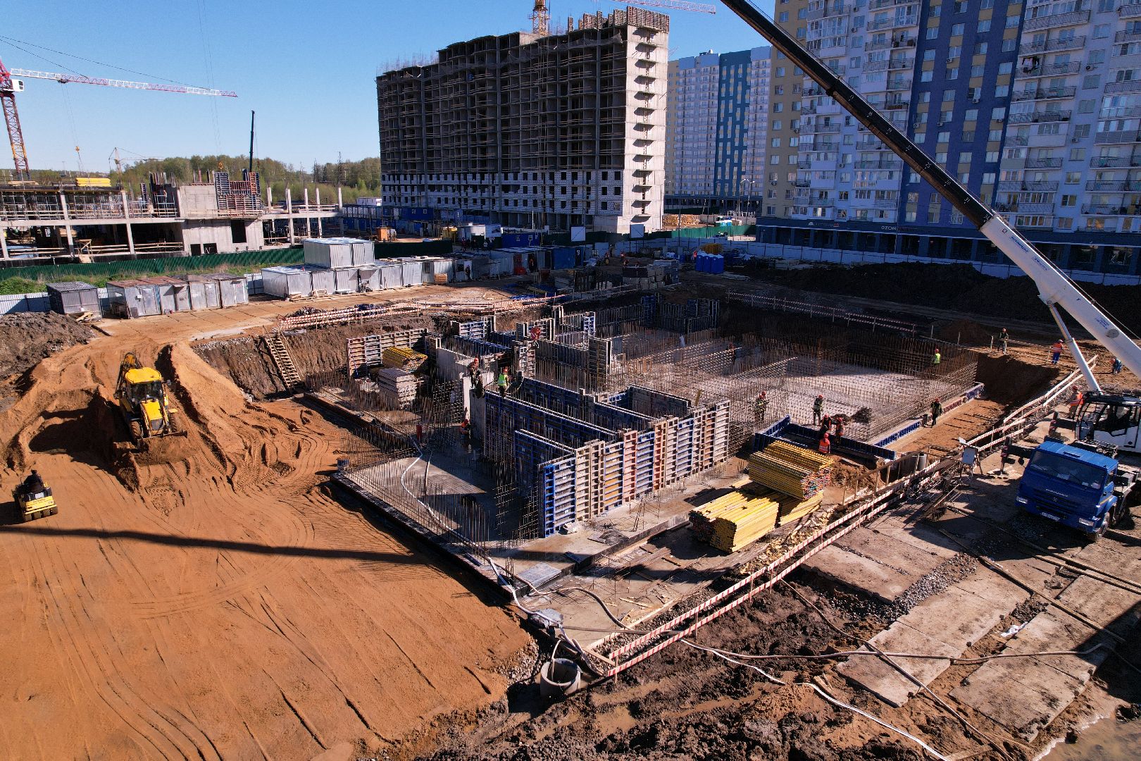 видео с коптера,