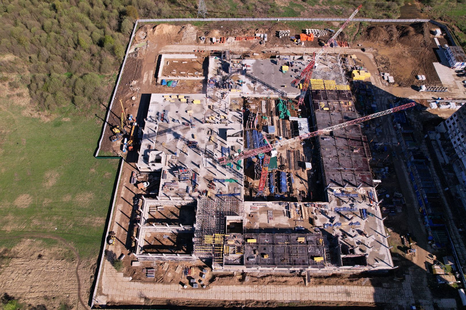 видео с коптера,