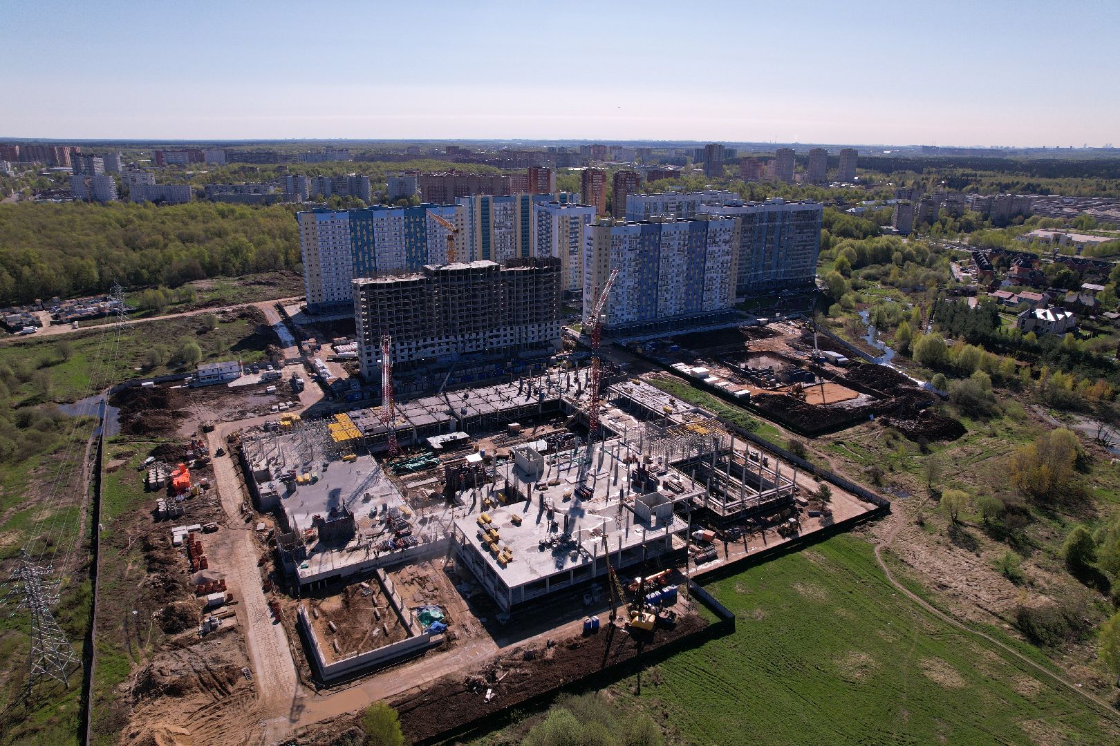 видео с коптера,