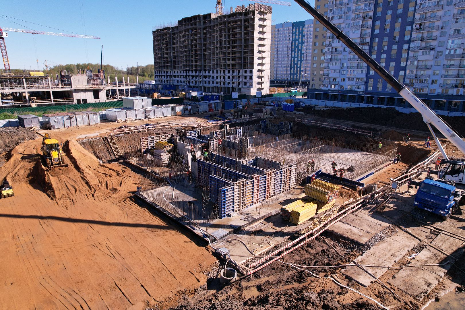 видео с коптера,