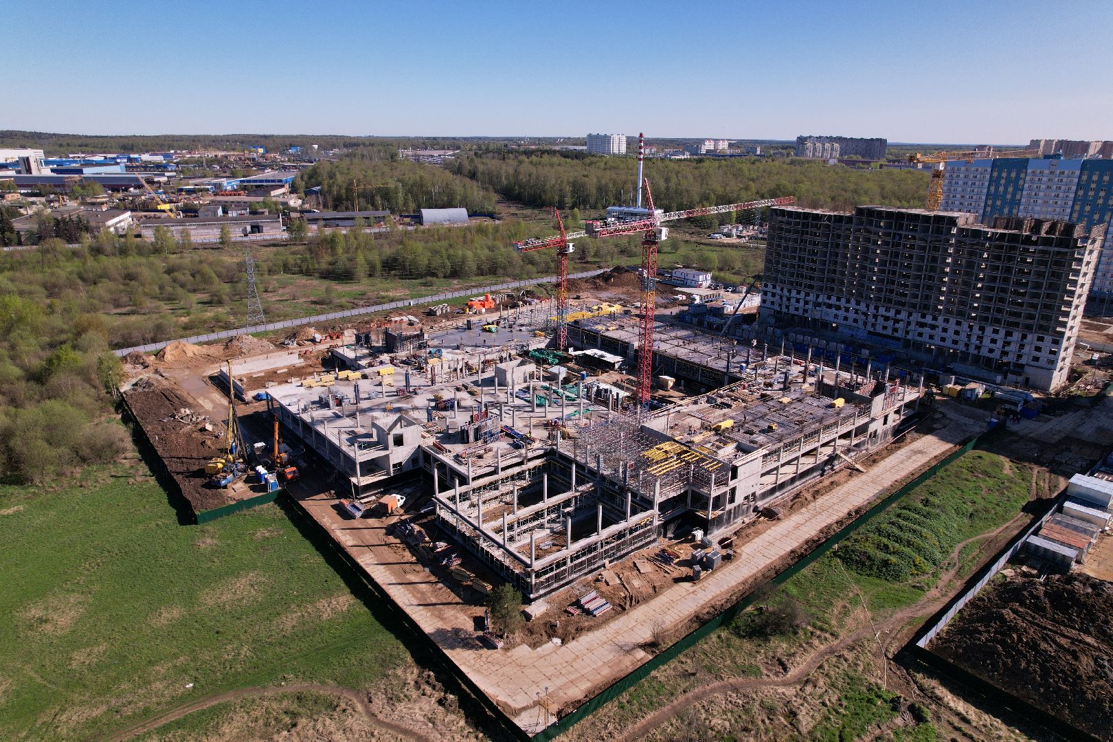 видео с коптера,