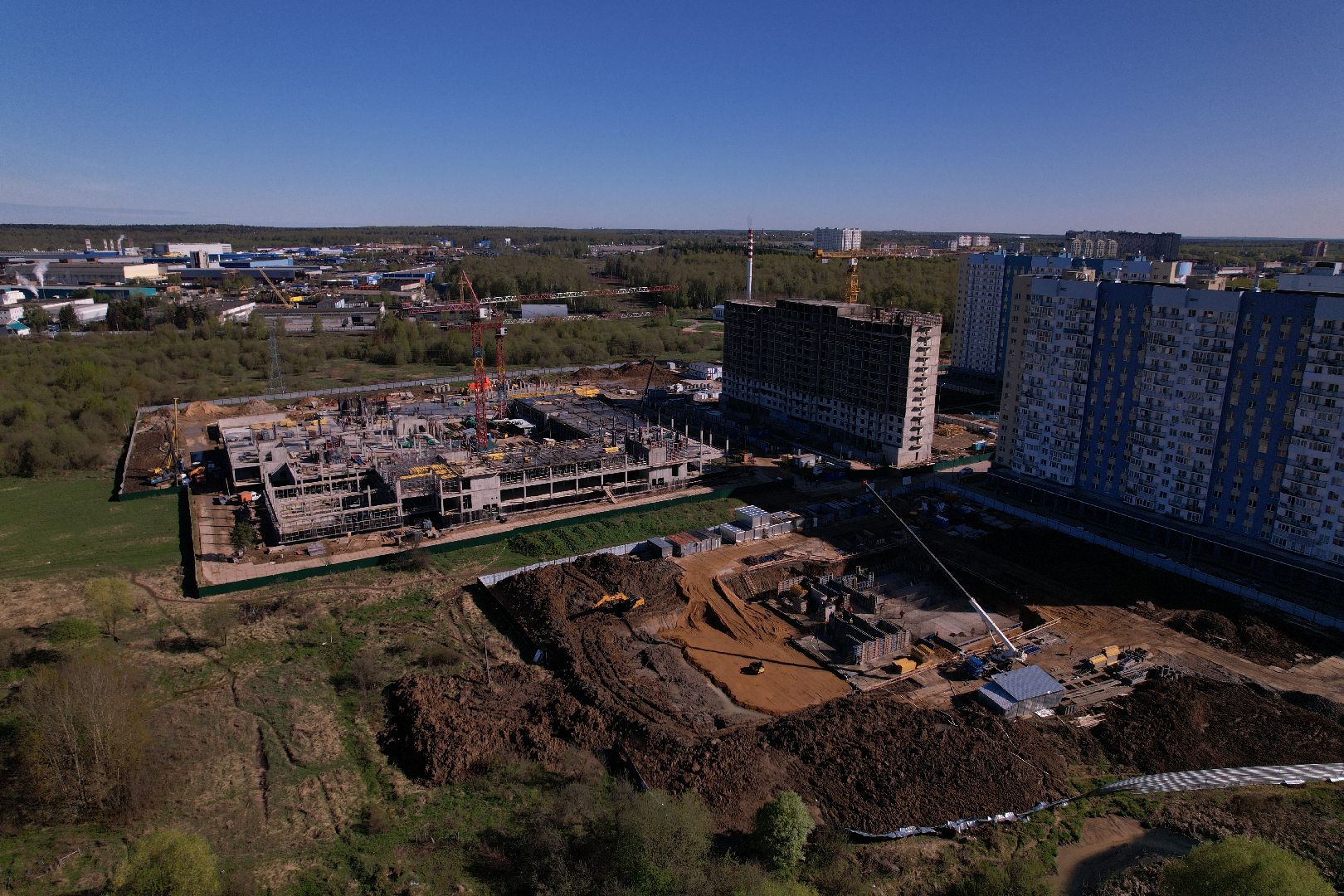 видео с коптера,