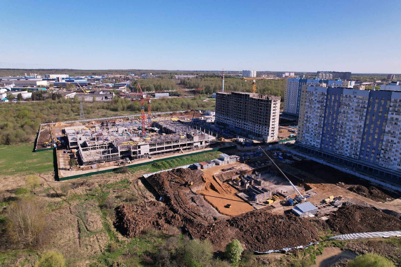 видео с коптера,