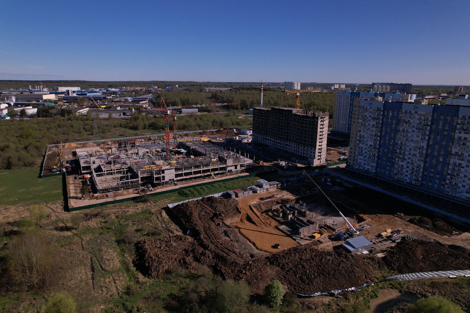 видео с коптера,