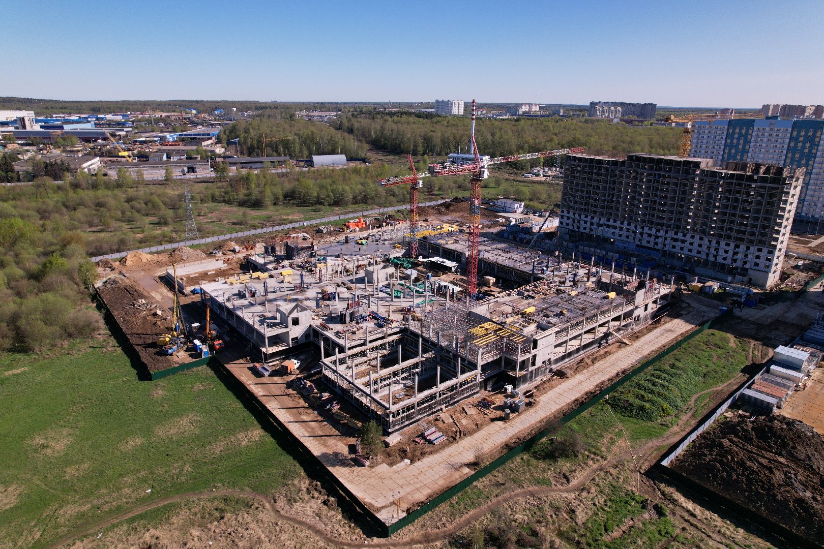 видео с коптера,