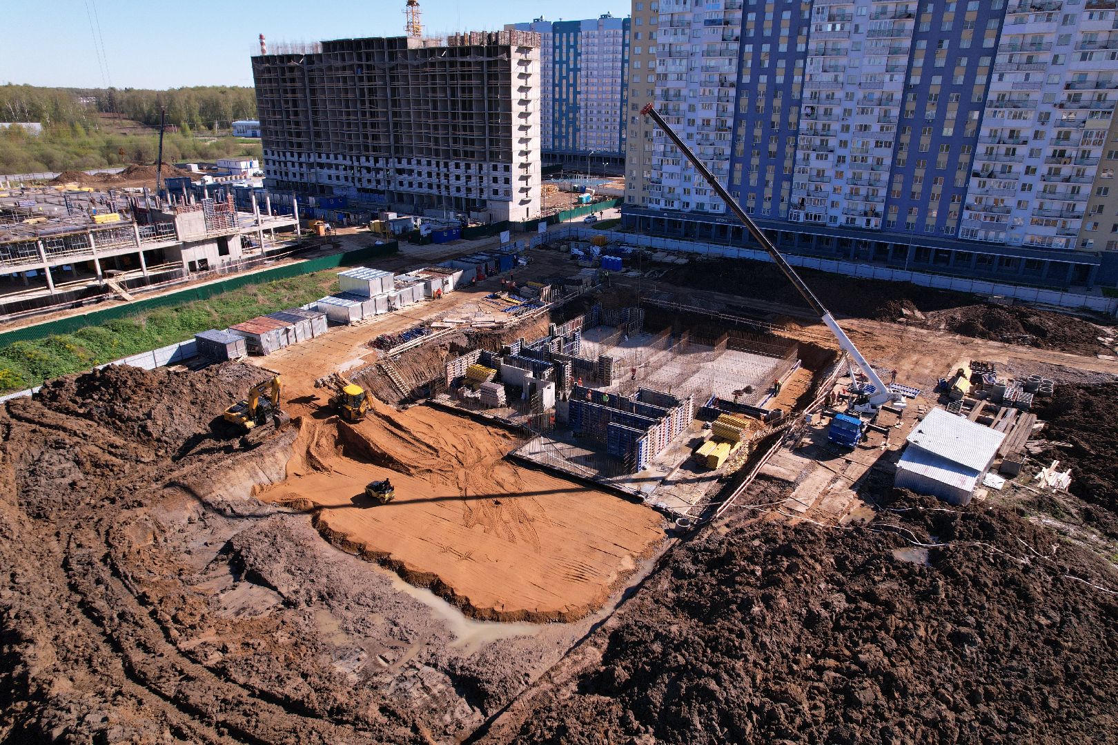 видео с коптера,