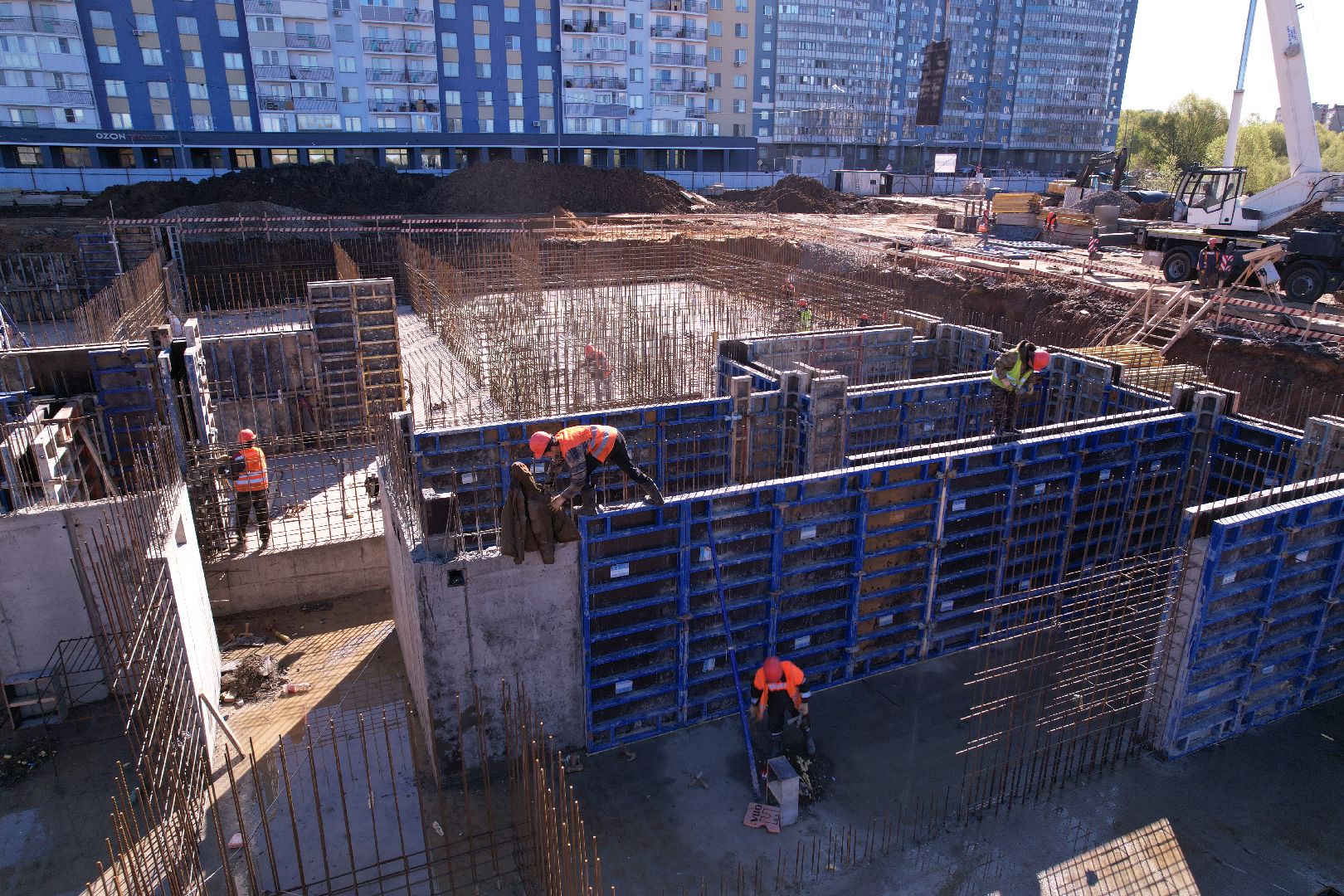 видео с коптера,