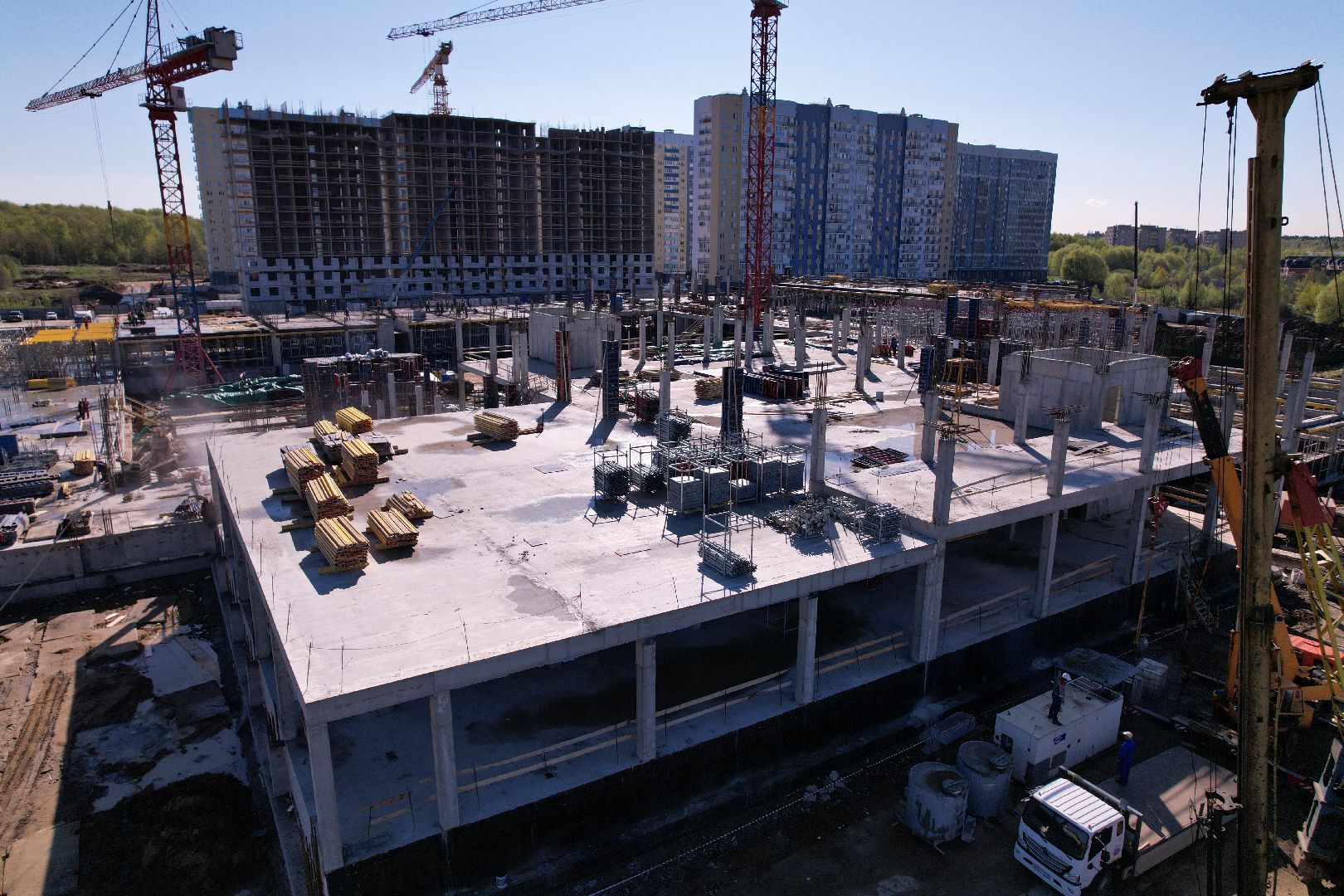 видео с коптера,