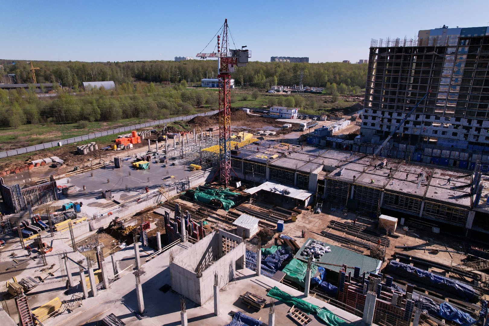 видео с коптера,