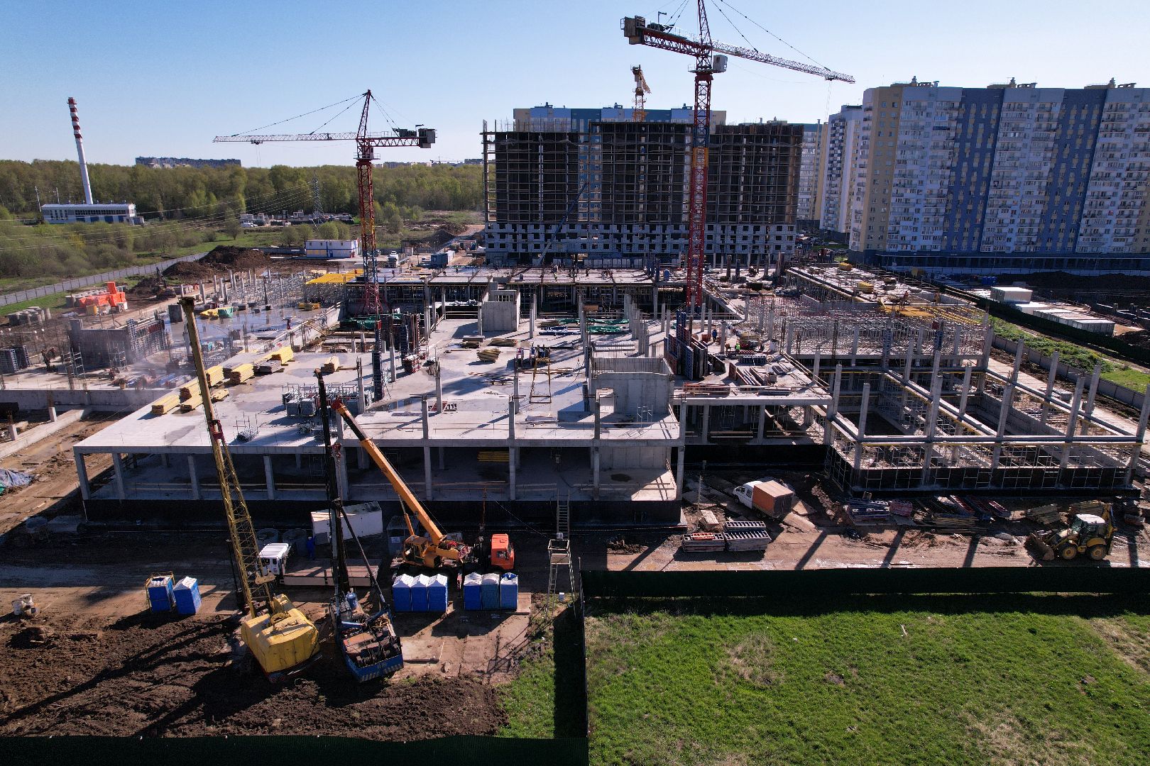 видео с коптера,