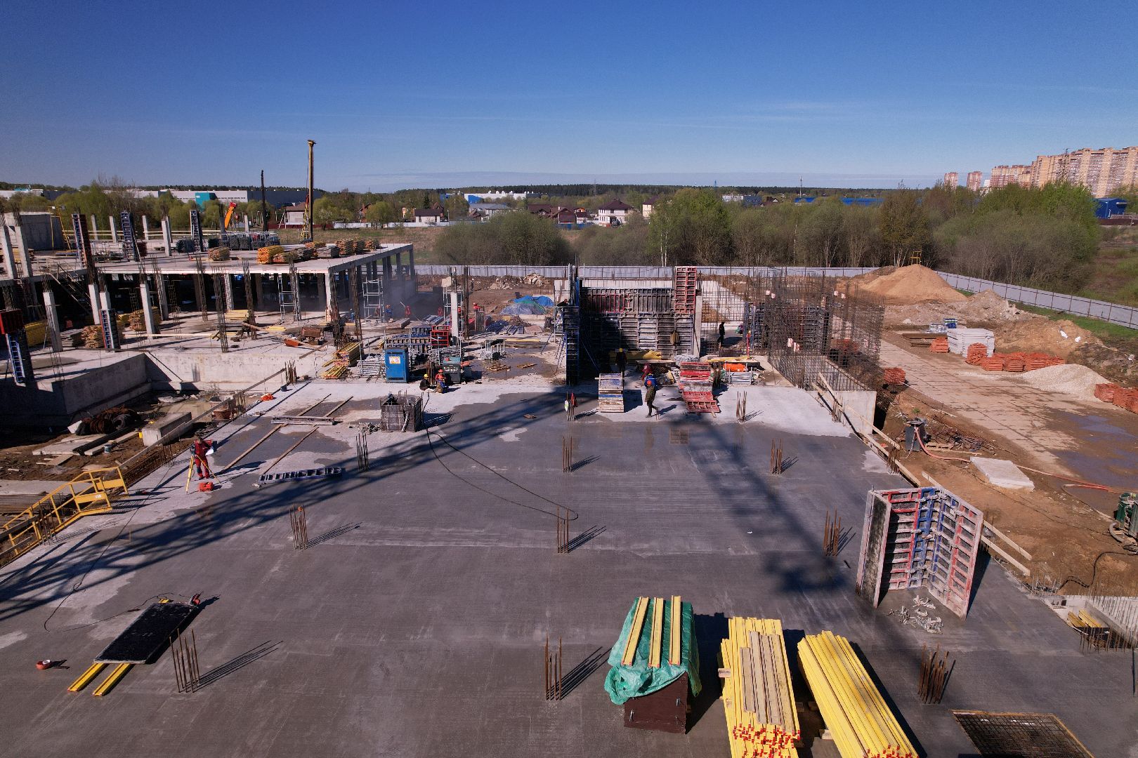 видео с коптера,