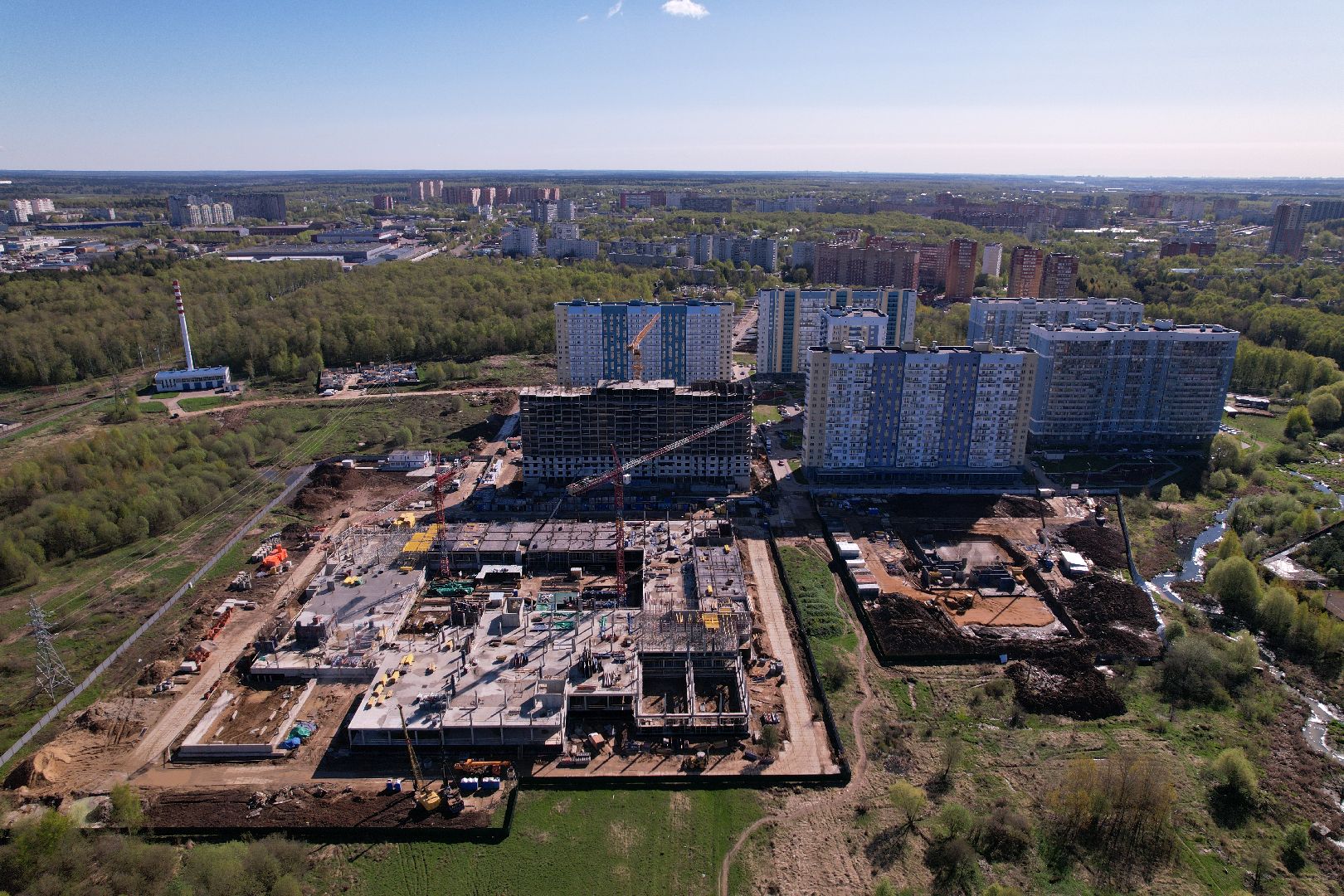 видео с коптера,