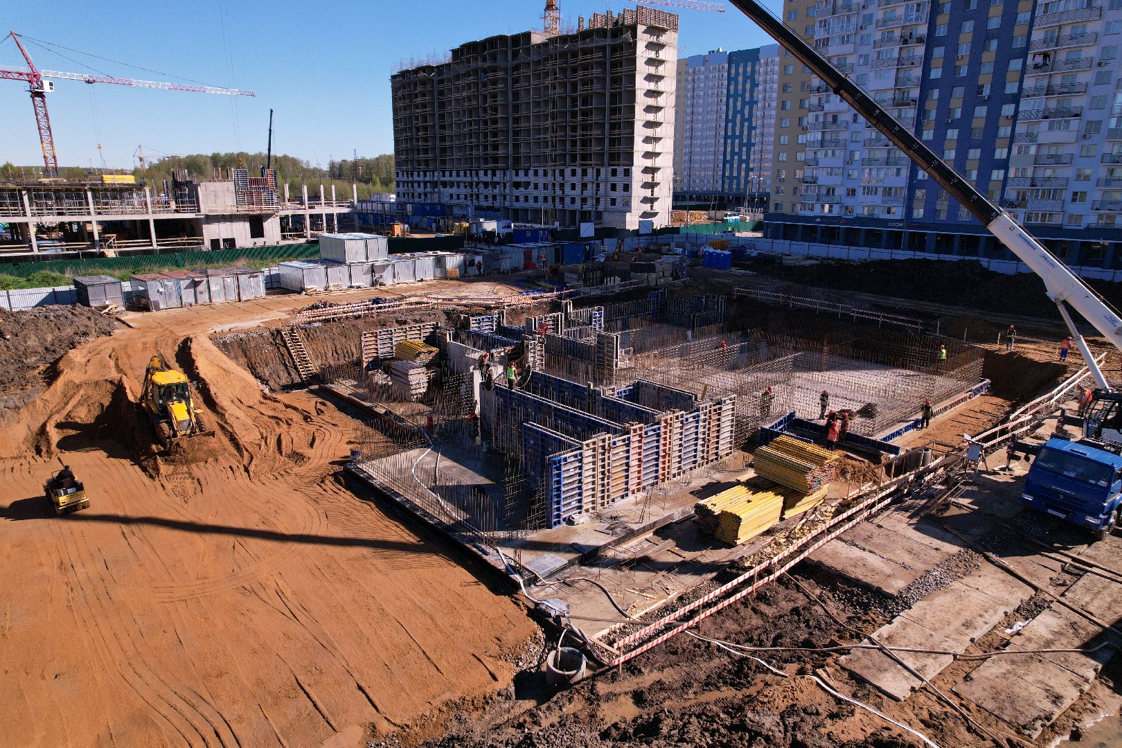 видео с коптера,