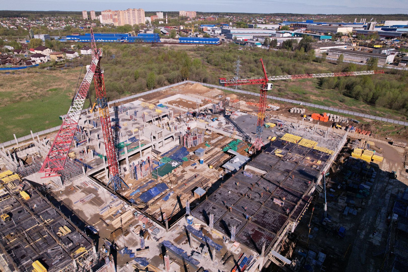 видео с коптера,