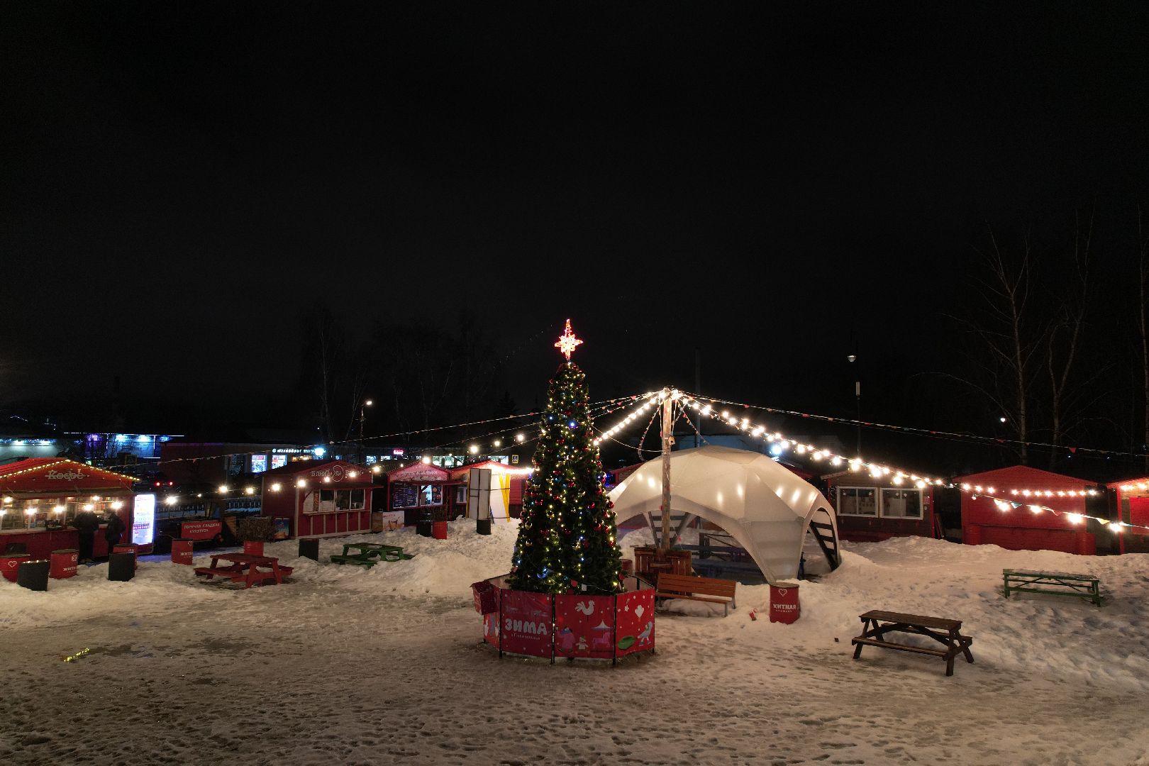 видео с коптера,