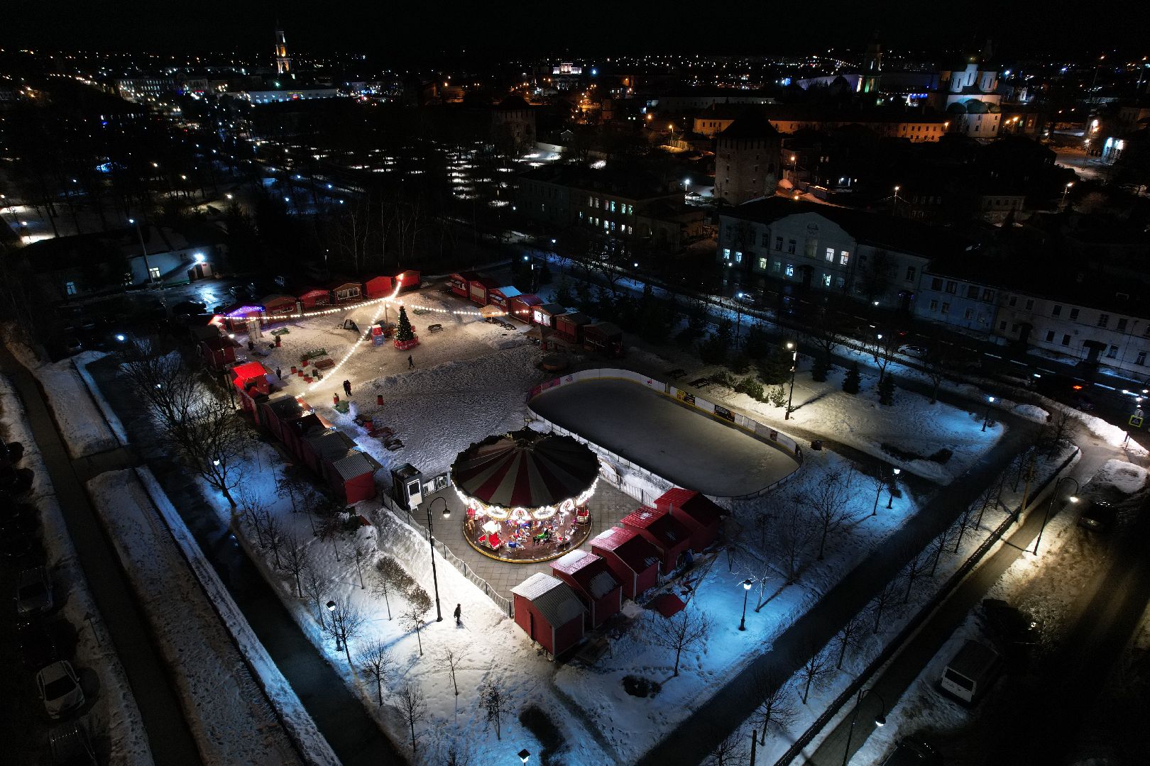 видео с коптера,