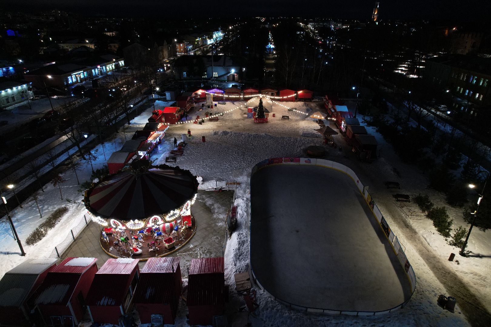 видео с коптера,