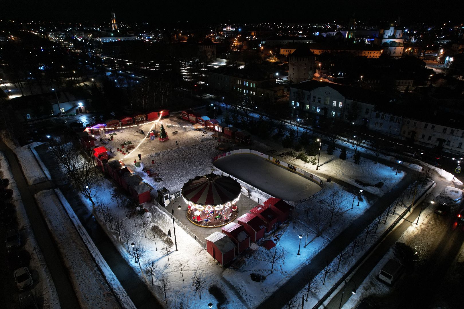 видео с коптера,