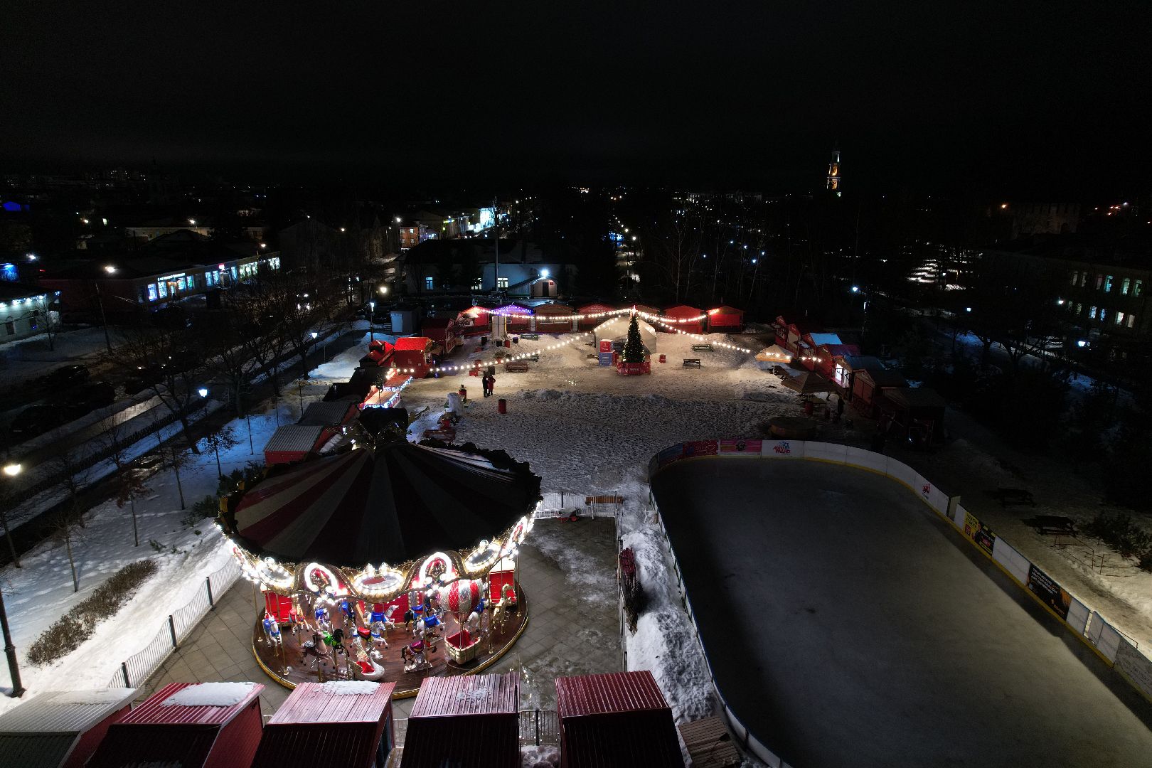 видео с коптера,