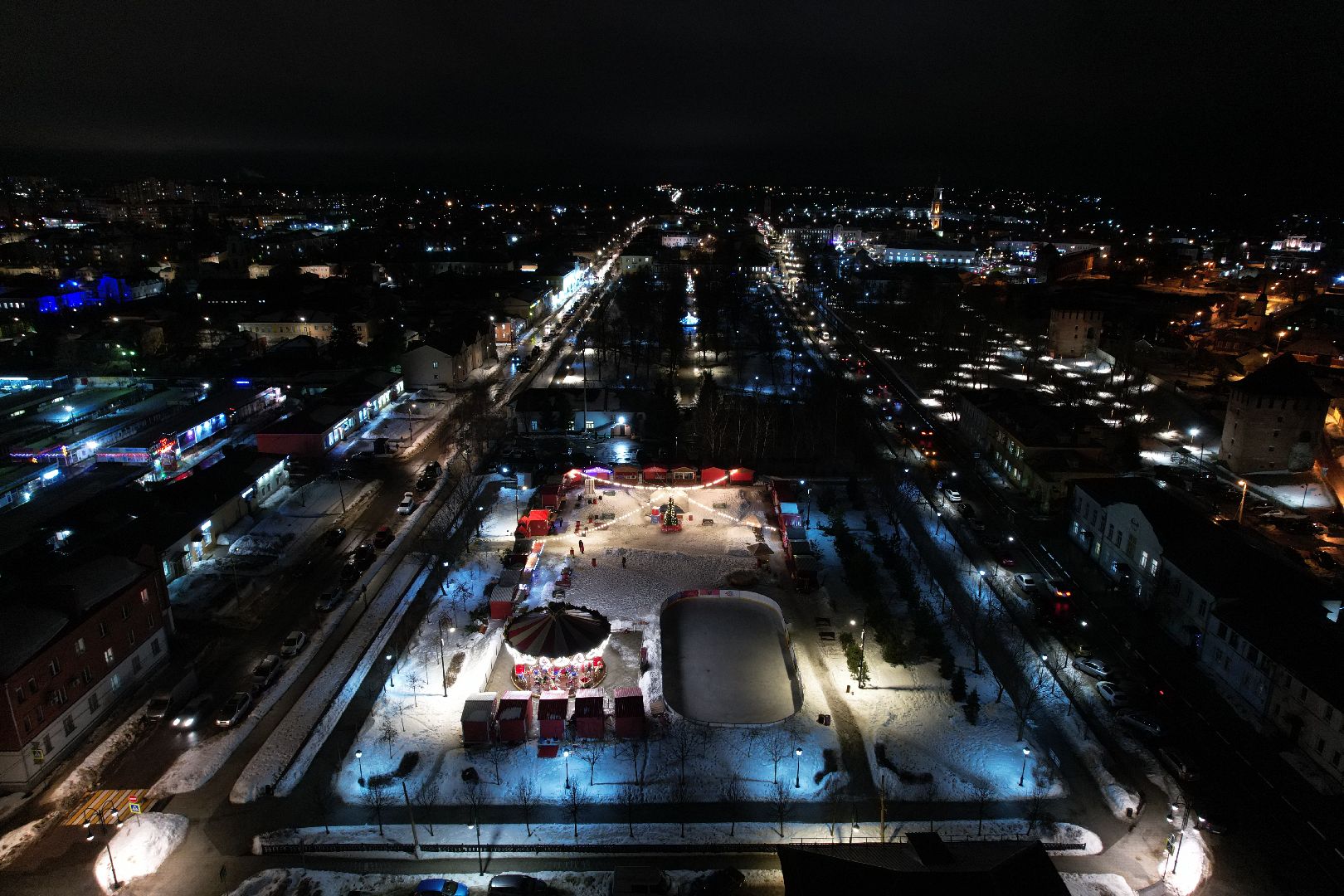 видео с коптера,