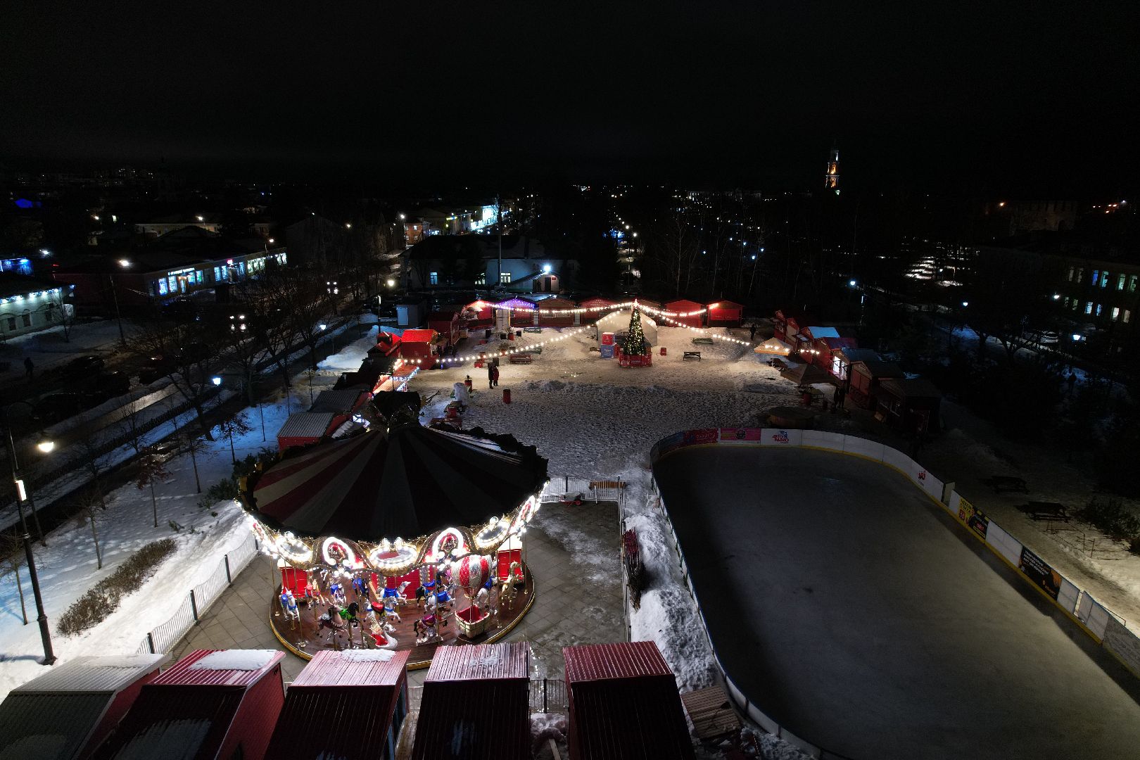 видео с коптера,