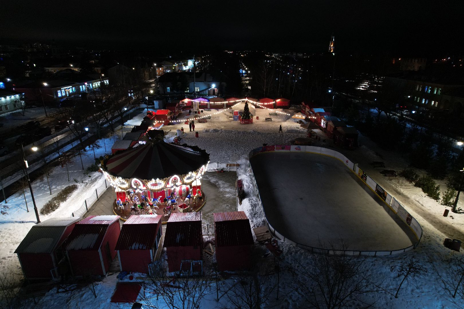 видео с коптера,