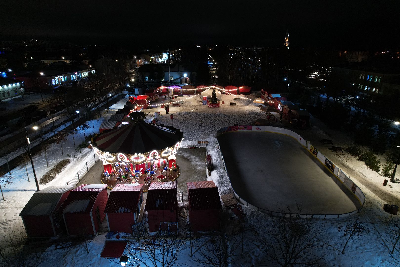 видео с коптера,