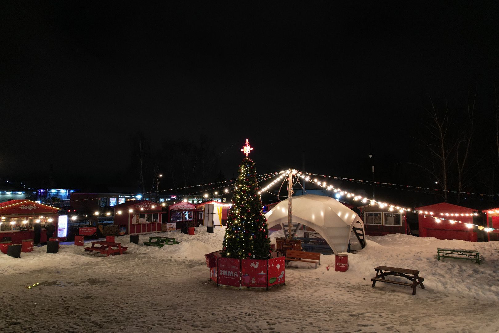 видео с коптера,